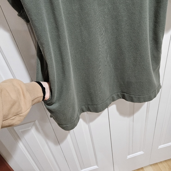 Urban Outfitters Torino Sweatshirt Mini Green Dress Size Small - Picture 6 of 10